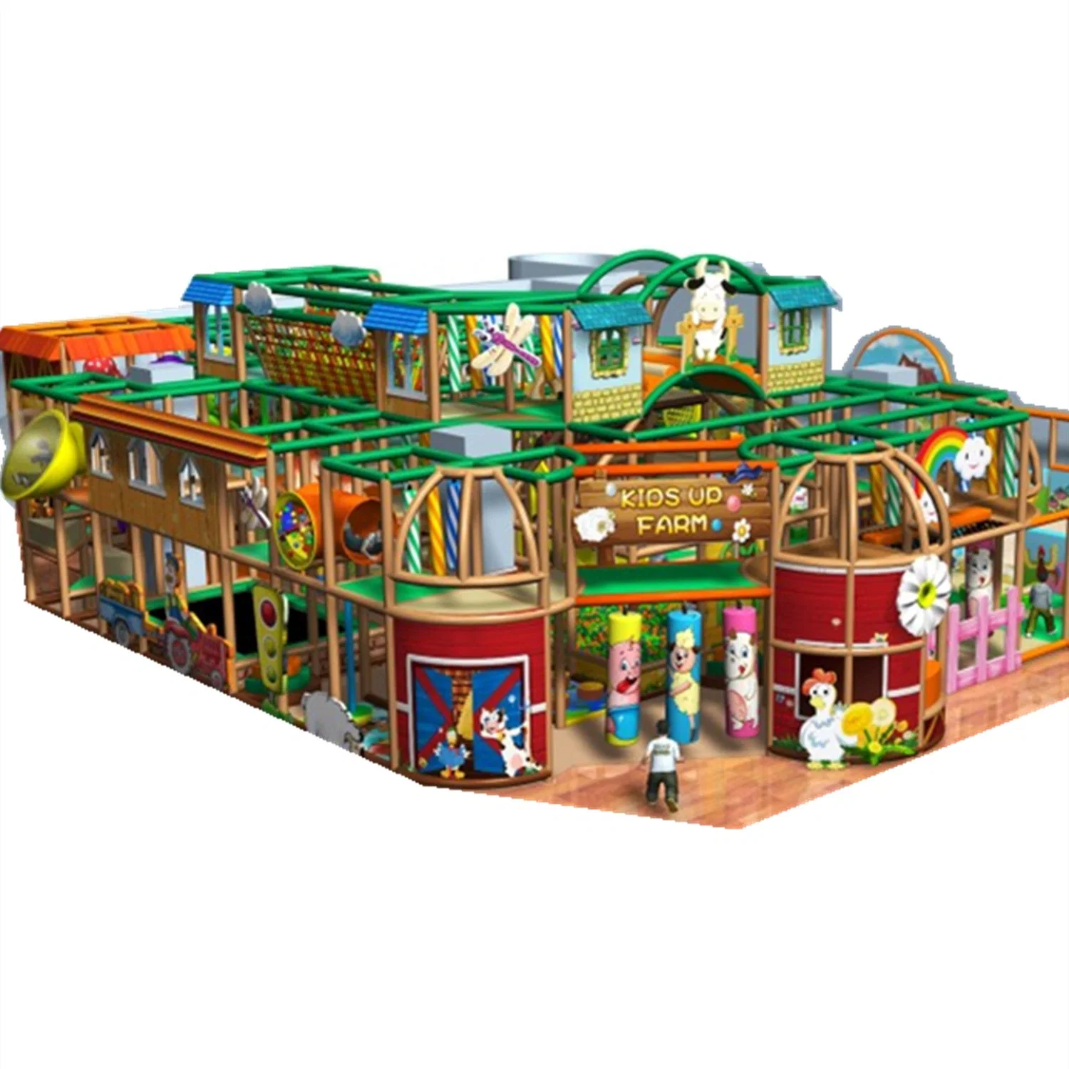 Commercial Indoor Children's Amusement Park Toys School Kids Playground Equipment