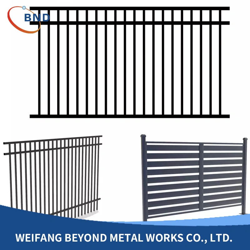 Galvanized Steel Guardrail, Balcony, Outdoor Railing, Enclosure, Aluminum Alloy Villa Courtyard, Aluminum Art Garden Fence, Iron Art Fence