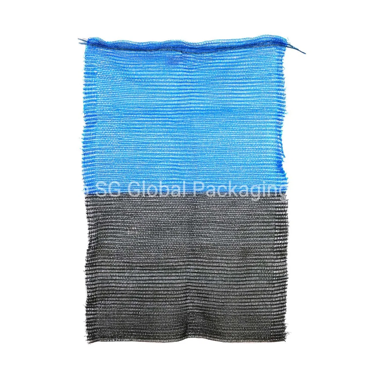 GRS New Material Poly Net Sack PE Raschel Leno Mesh Bag 30X47cm Packing10kg Biodegradable Expandable Plastic Offset Printing Drawstring Firewood Fruit Vegetable