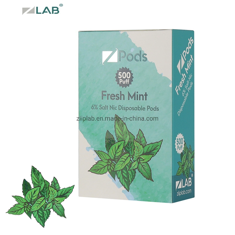 Fresh Mint Ziip Pods Disposable Vape Pod