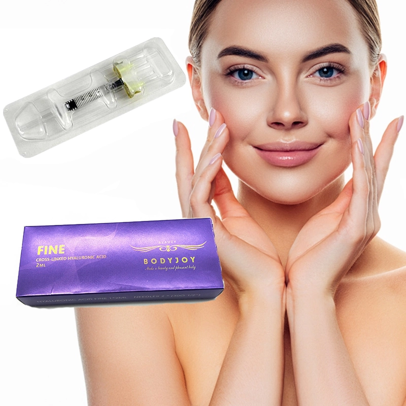 2 مل 24 ملغ/مل حقن تحسين الشفاه طويلة الأمد Hyaluronic فتحة تعبئة الحمض