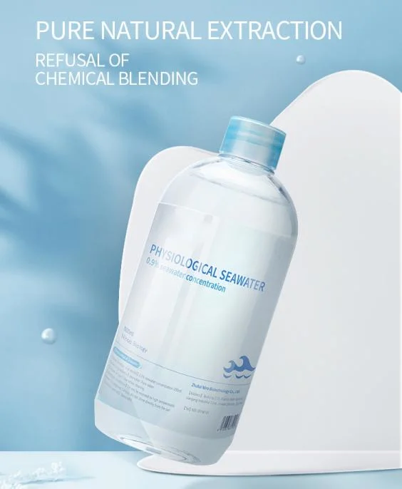 500ml Natural Seawater Nacl 0.9 Bfs Sterile Normal Saline Solution for Physiological Care