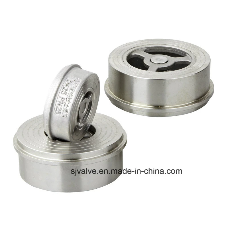 High and Media of Temperature Structure Stainless Steel Wafer Stop Check Valves