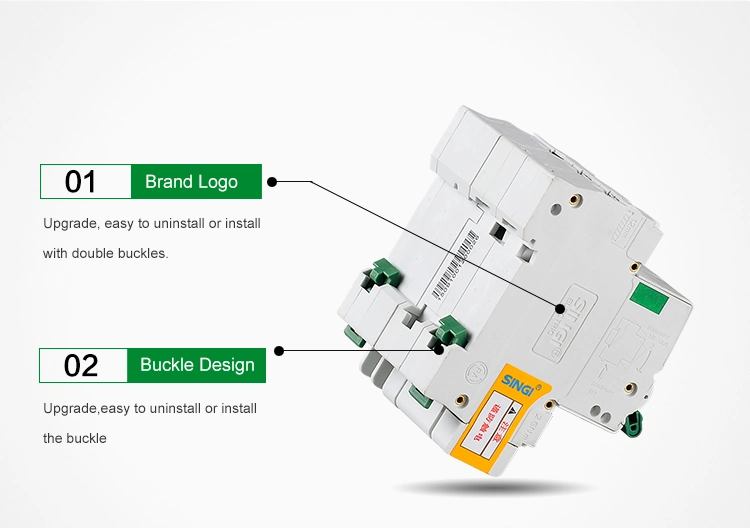 Утвержденном CE Singi воздуха электрического тока MCB миниатюрный прерыватель цепи с заводская цена