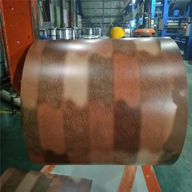 Red Black Wrinkle Matte Grain Precoated Color Coated Zincalum Prepainted Matt Steel Coil