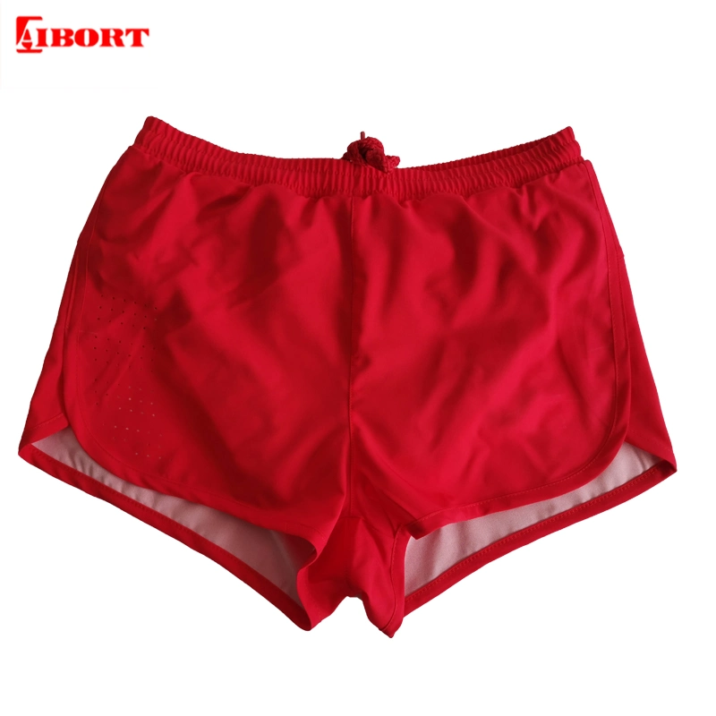 Aibort Custom Polyester Athletic Pocket Workout Fitness Wear Gym Shorts