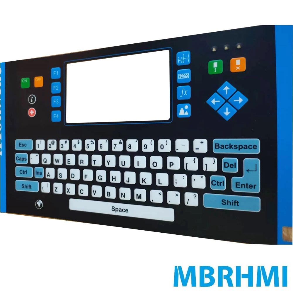 Teclado personalizado com interruptor de membrana à prova de água/teclado Digital/Silk Printing fabricante