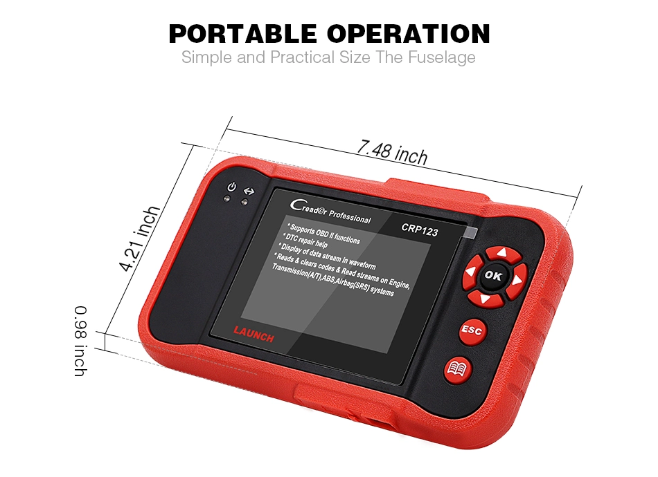 Billiger Autoscanner-Produkteinführung Crp123 Auto-Diagnosescanner-Tool