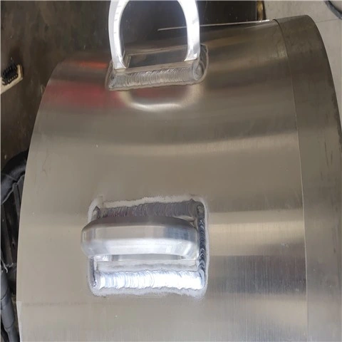 Soldadura de aluminio para piezas grandes, de mecanizado CNC OEM