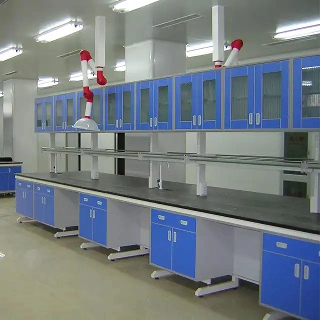 Phytopathology Wear Resistance Laboratory Medical Inspection Laboratory Test Bench with Extract and Rack