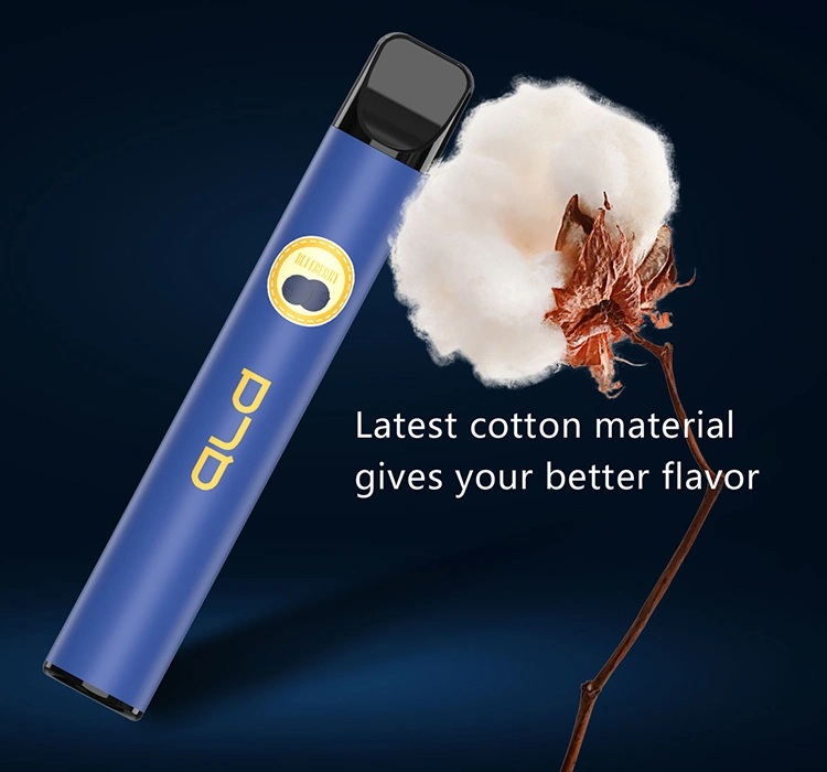 500 Puffs Super-Slim and Disposable Pod System Device with Stylish Colors