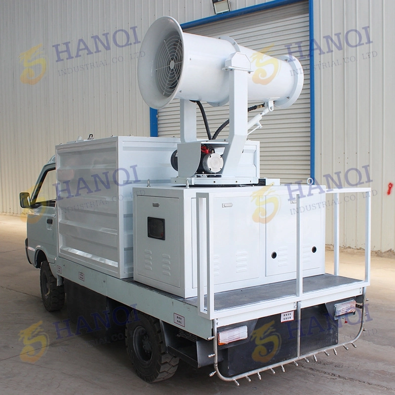 60m New Energy Electric Fog Cannon Sprinkler Mobile Vehicle Four-Wheel Electric Intelligent Fog Cannon Vehicle