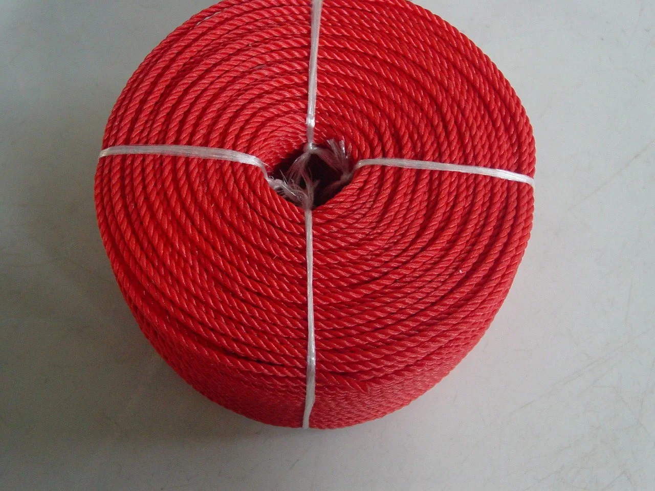 Plastic Polyester Polyamide Nylon Ropes for Fishing and Mooring 3/4/8/12 Strand Marine Polypropylene PP/PE Danline Plastic Rope Factory China