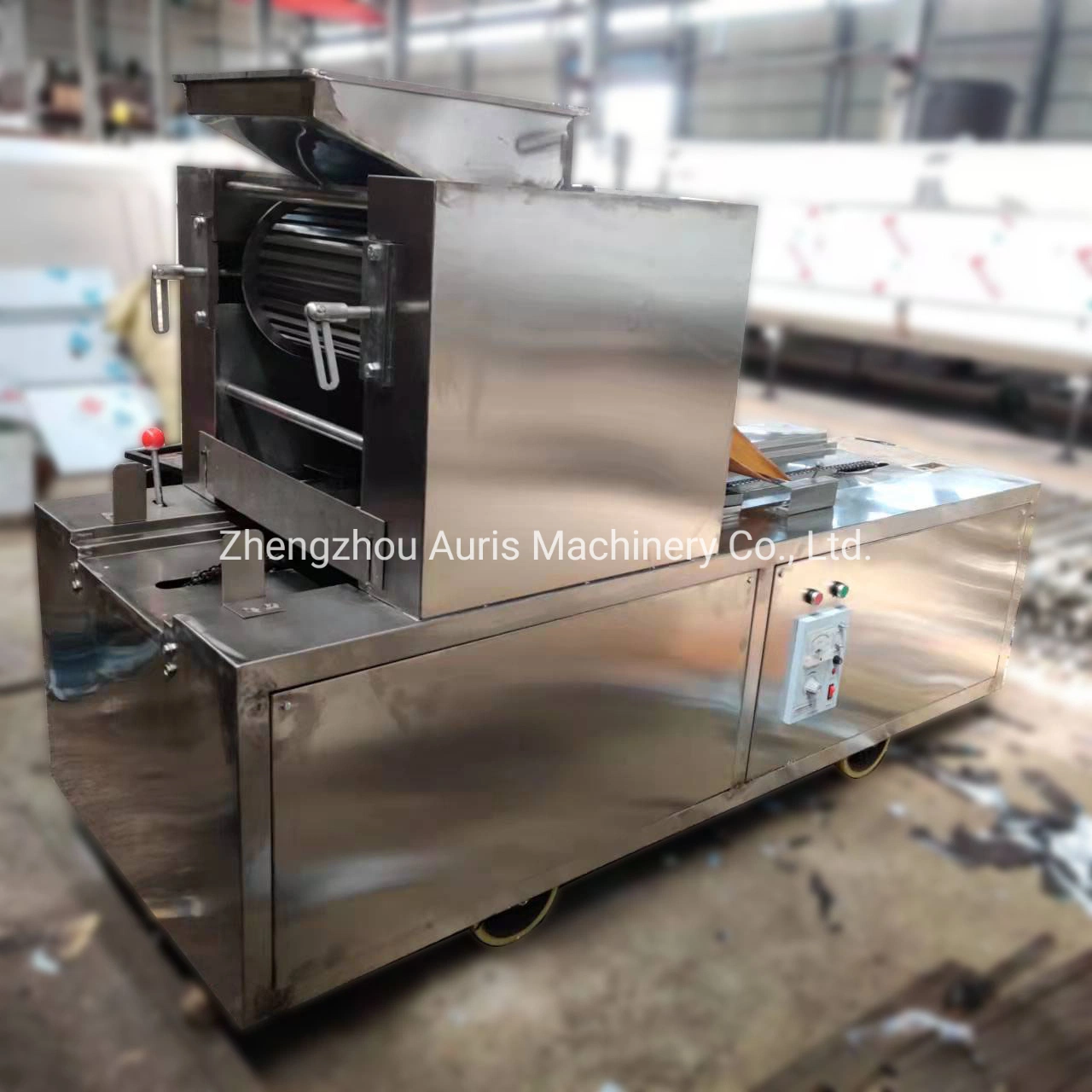 Industrial Hard Crispy Cookie Crackers Processing Machine Shortcake Shape Walnut Biscuits Making Machine