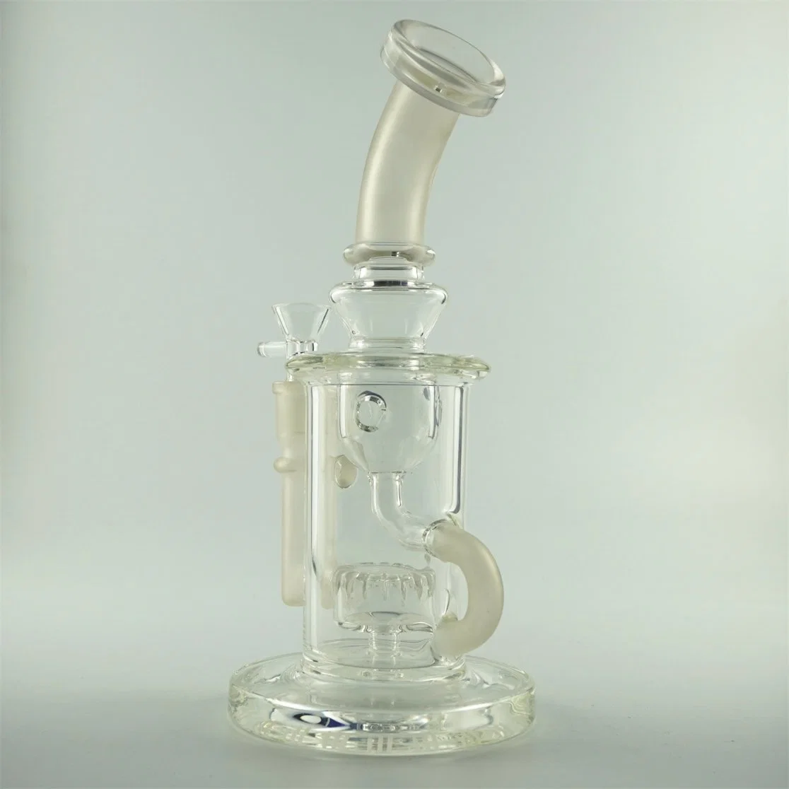 Clear Glass Straight Smoking Beaker Water Pipe