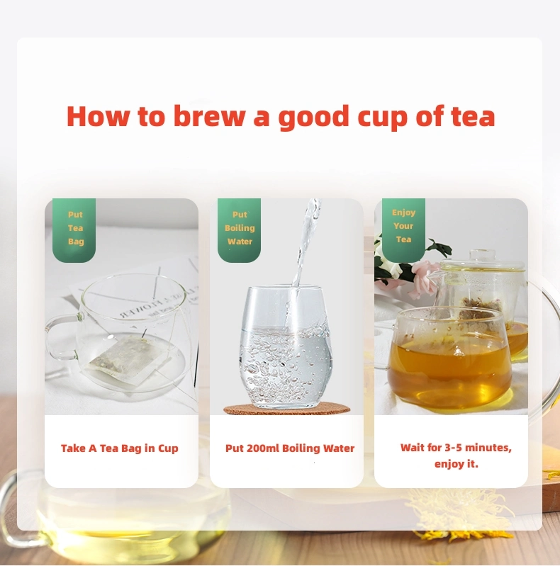 Organic Factory Supply Chinese Herbal Medicine Ginseng Longgan Herb Tea for Nourishing and Tonifying
