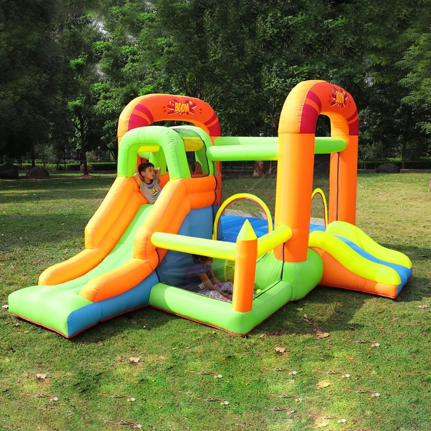 Hotselling Inflatable Bouncy Castle Kids Colorful Bouncer Animal Fun Park