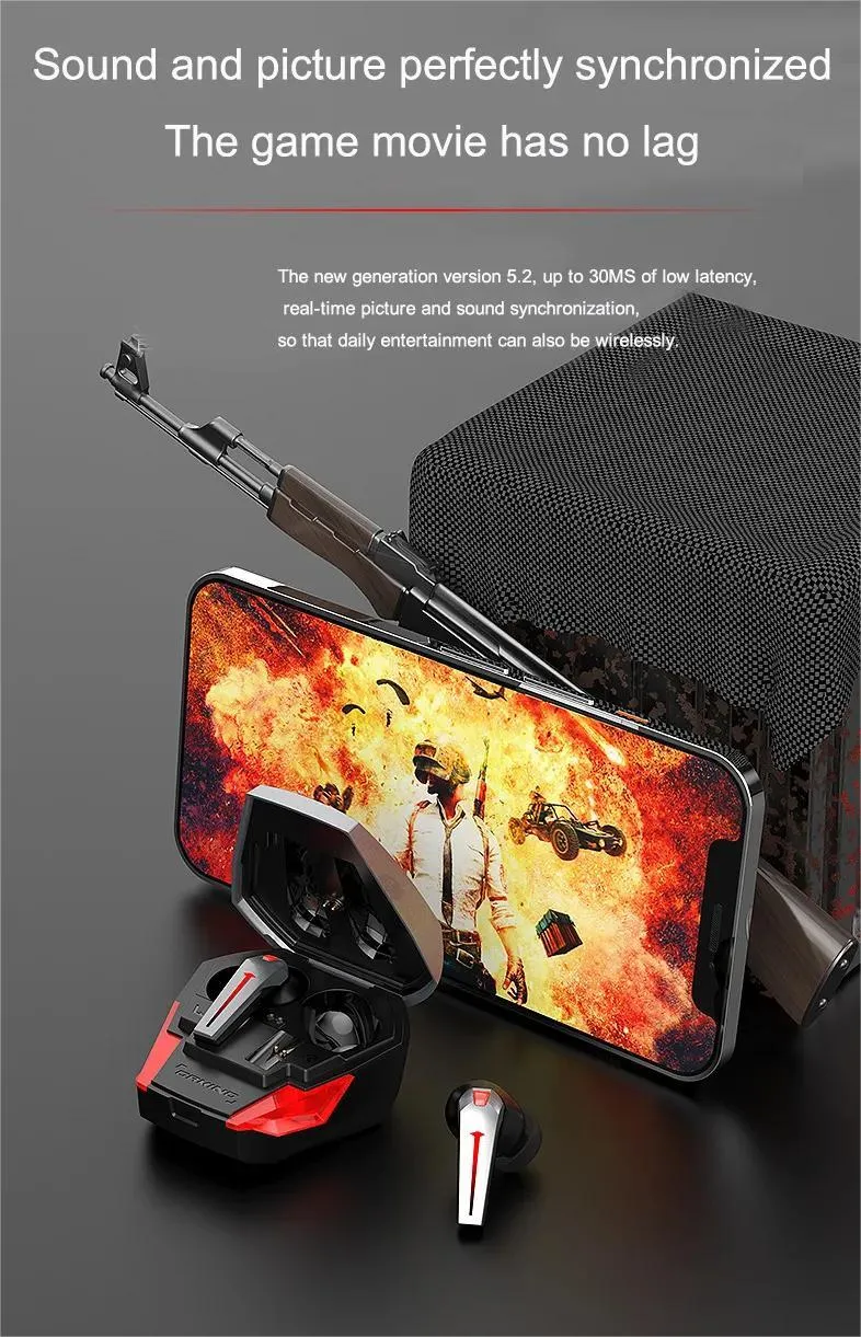 Privada nueva transfronterizo original modelo K80 E-sports Juego de auriculares Bluetooth Wireless