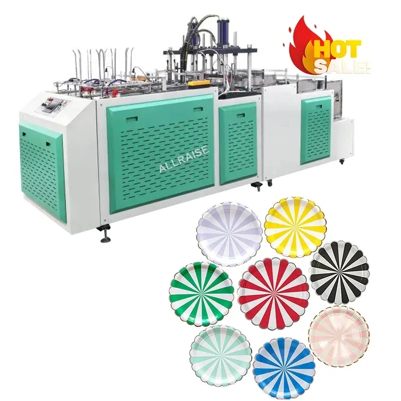 Automatic Disposable Paper Plate Machine Food Tray Forming Machine Paper Plate Making Machine