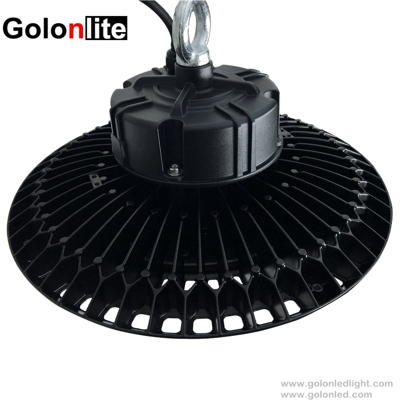 Iluminación proyecto IP65 130lm/W MW conductor 200W LED de luz Highbay OVNI