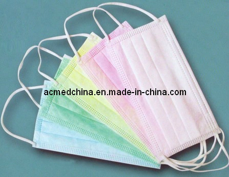 ISO Certificated Non-Woven Face Mask 3ply