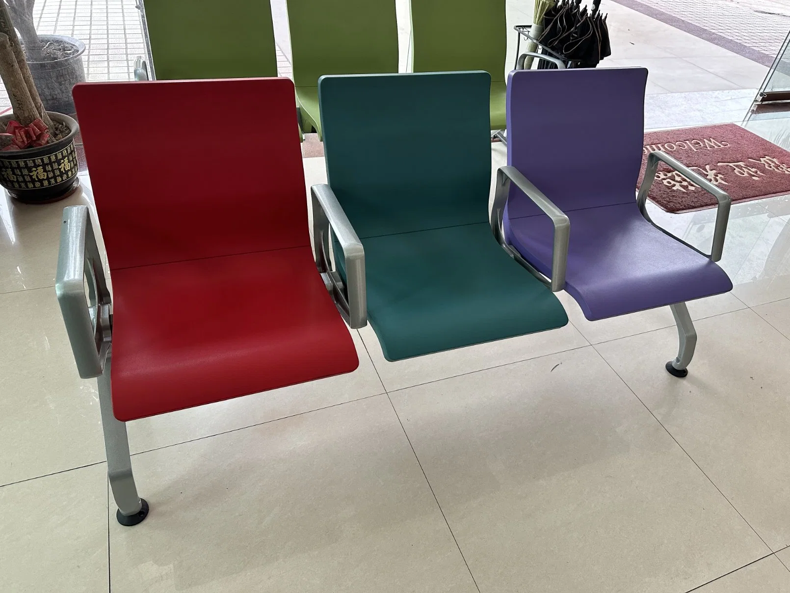 Office Furniture Hospital PU Waiting Chair