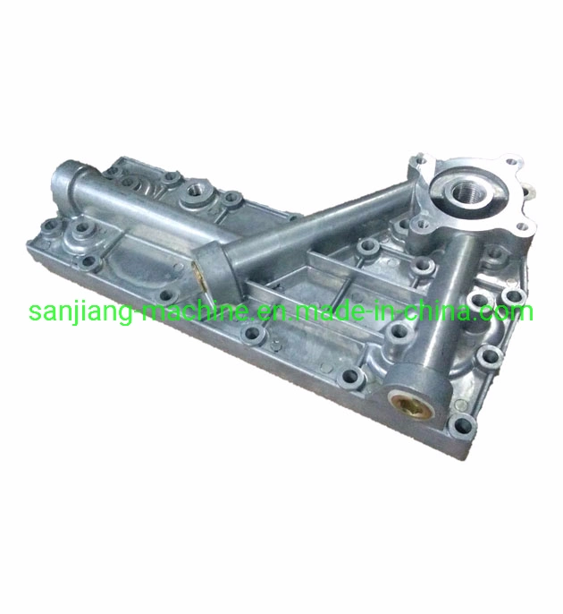 Construction Machinery Excavators Engine Parts Oil Cooler Cover 6D95 7p (The Thickness Of The Plate Is 25mm) B14 up