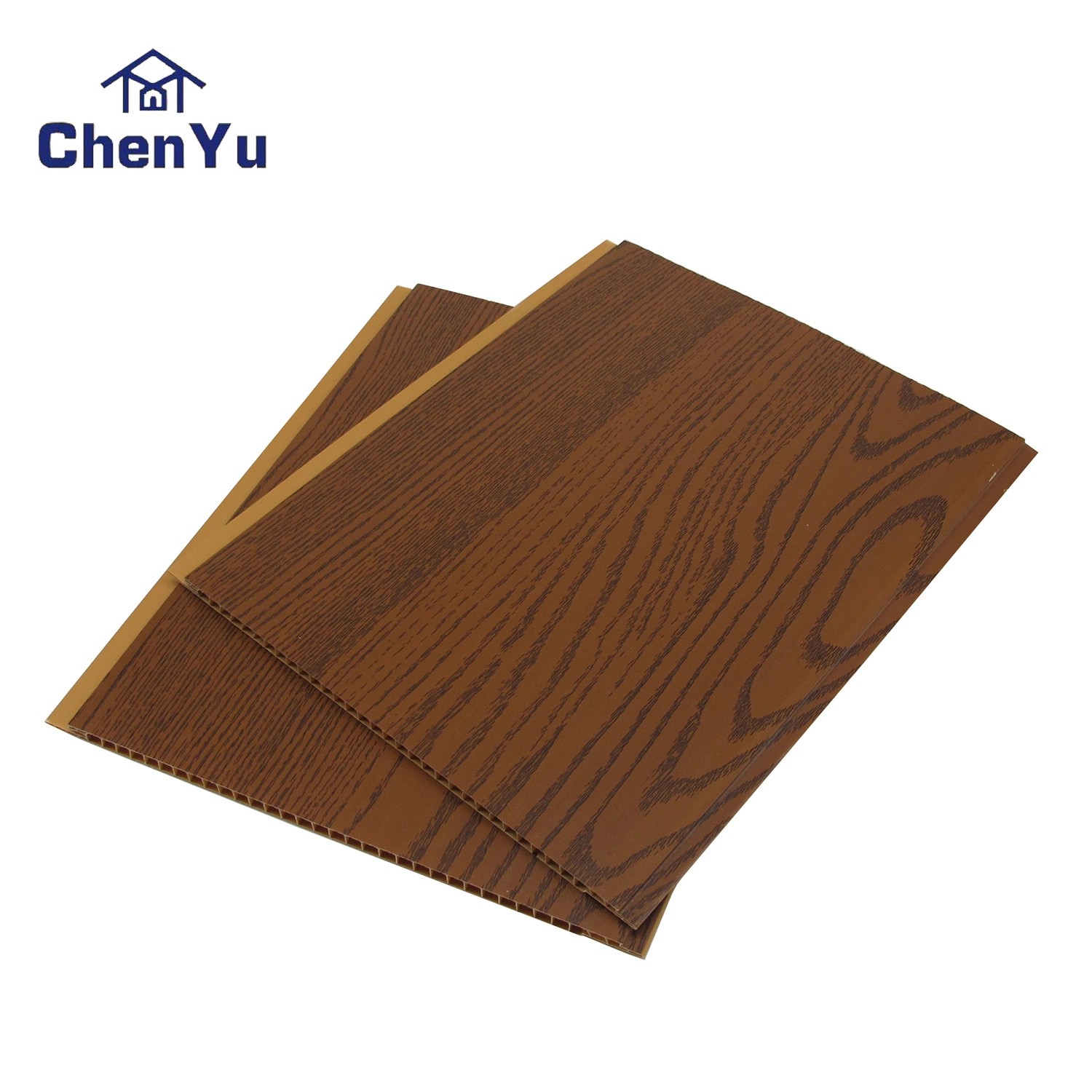 PVC Wall Panel 30cm Panel PVC Wood Laminated Bathroom Ceiling Tiles