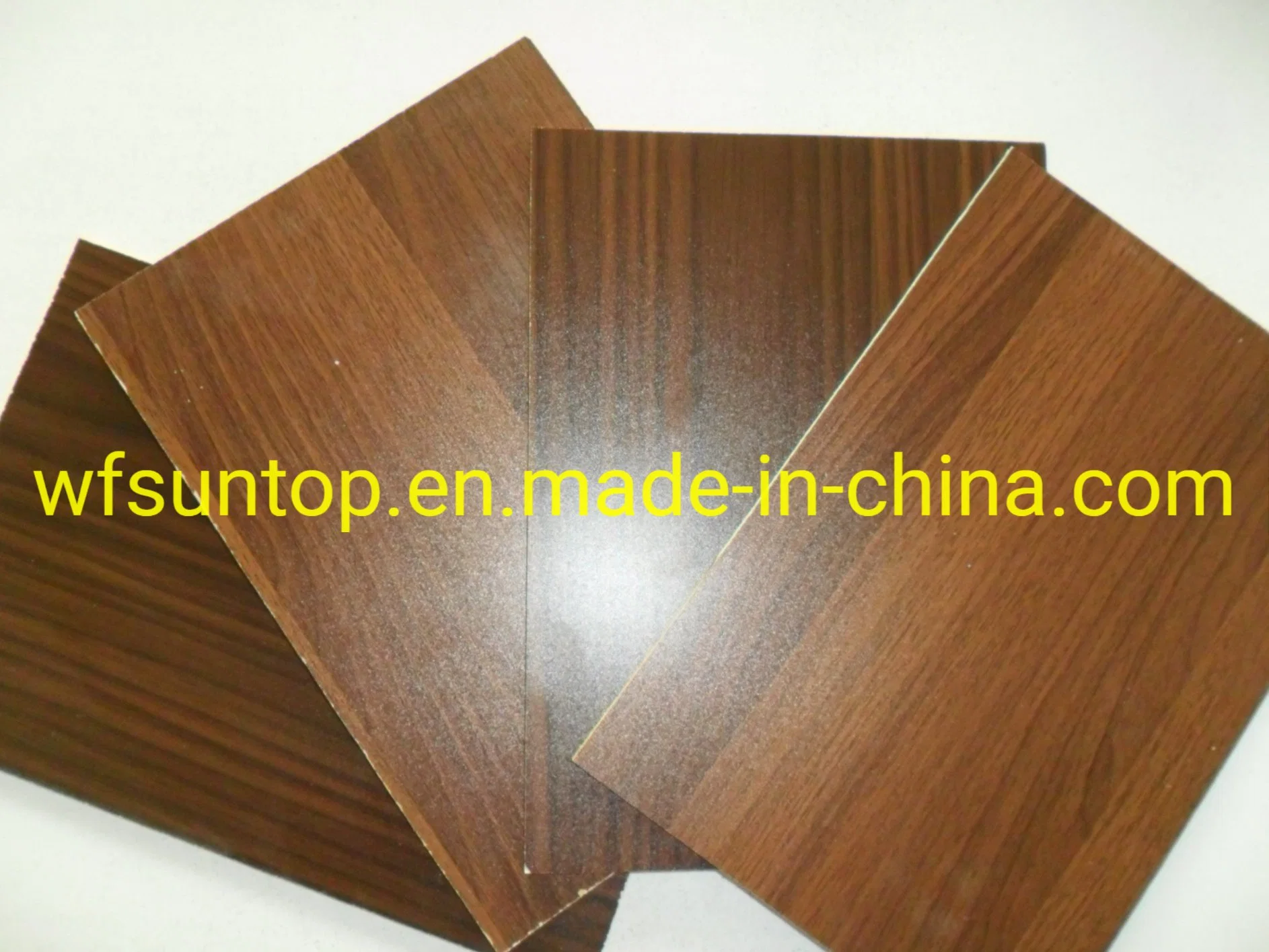 1220X2440X18mm E1 Grade Laminated Both Sides Melamine Particle Board for Furniture