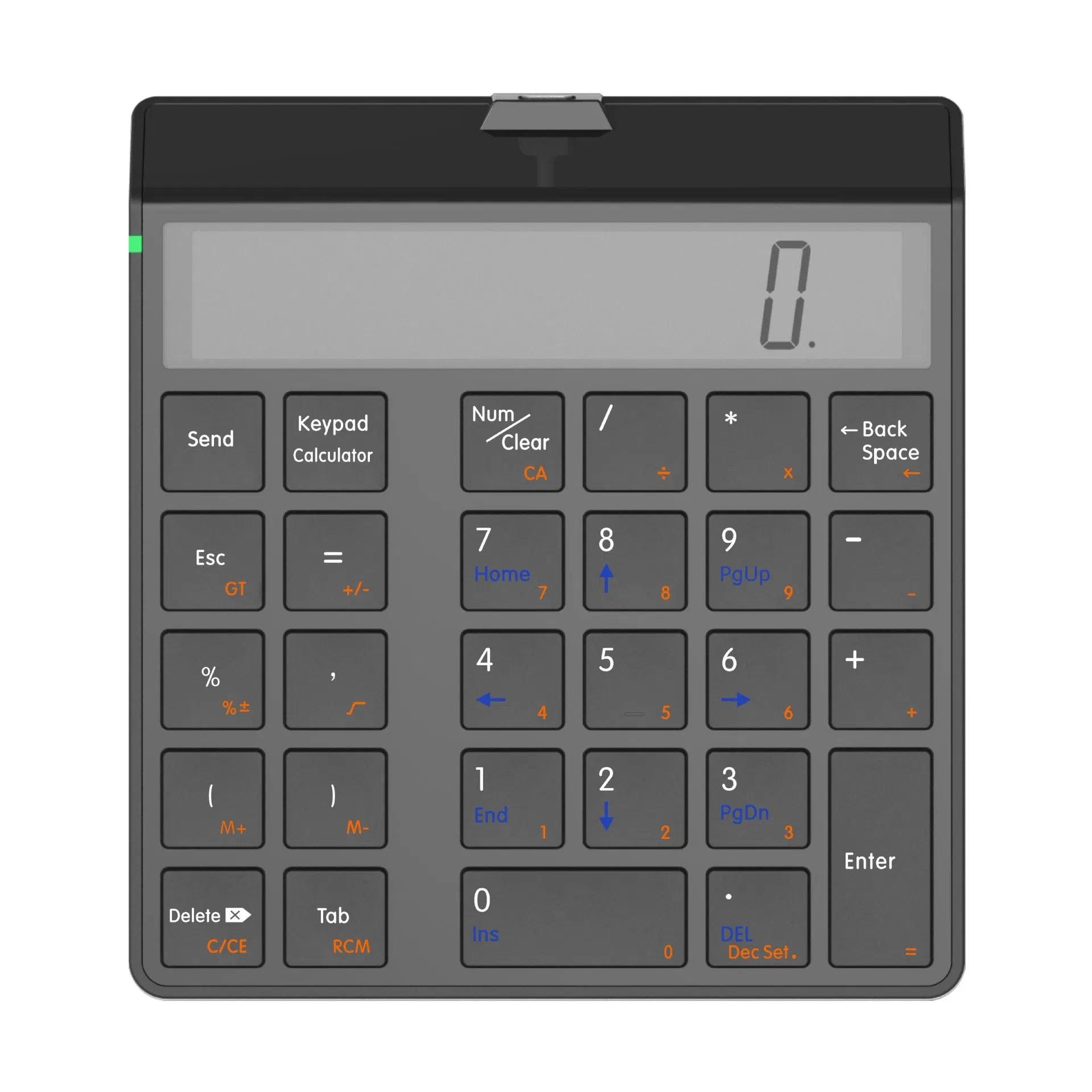 2-in-1 Multi-Function Numeric Keypad/Calculator for POS Machine