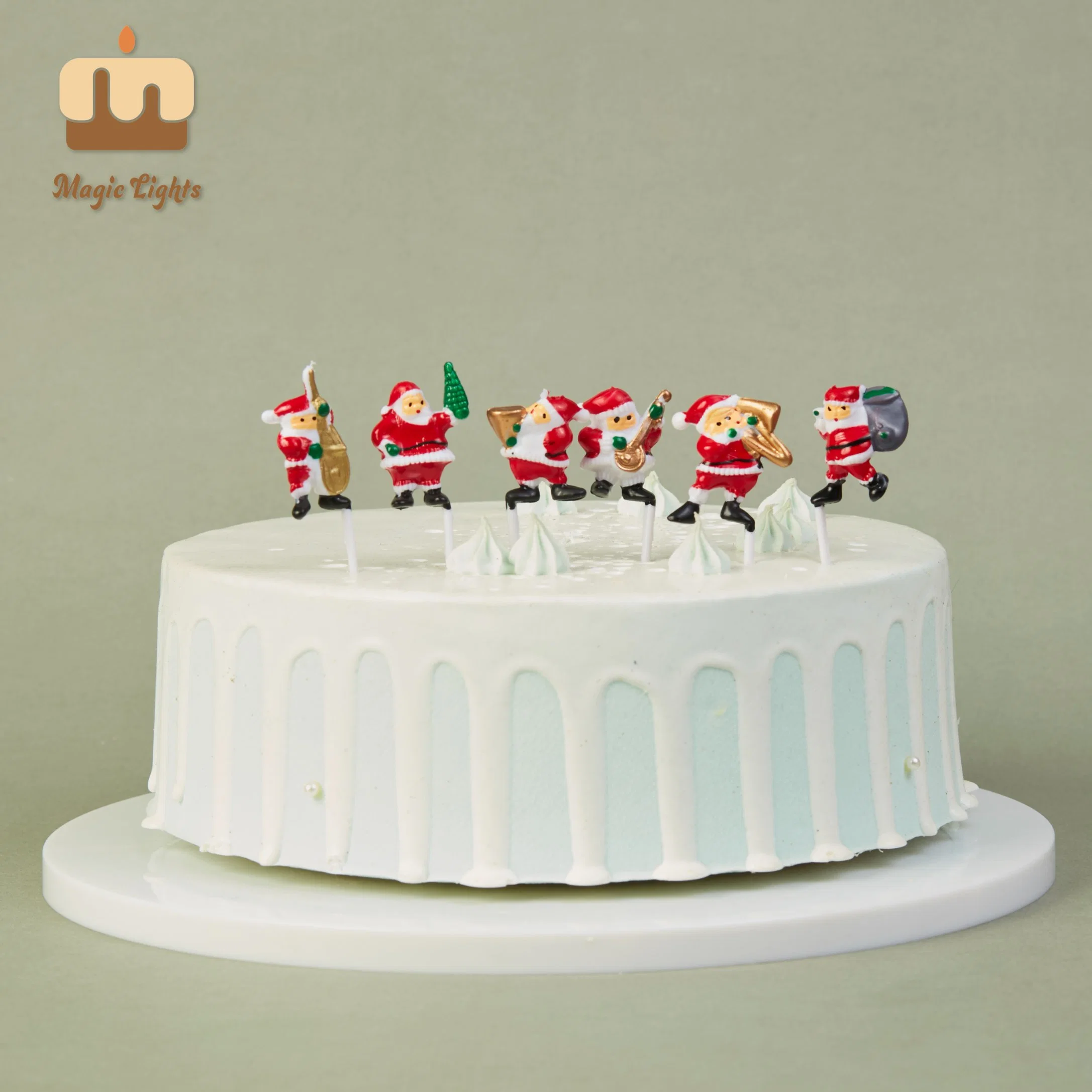 Cake Topper Christmas Toys Snowman Decor Snowman Figurine Polymer Clay for Party