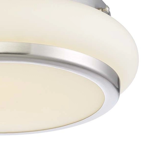 12 Inch Round Surface Mount LED Ceiling Lamp with Opal Glass (LED-15217-12)