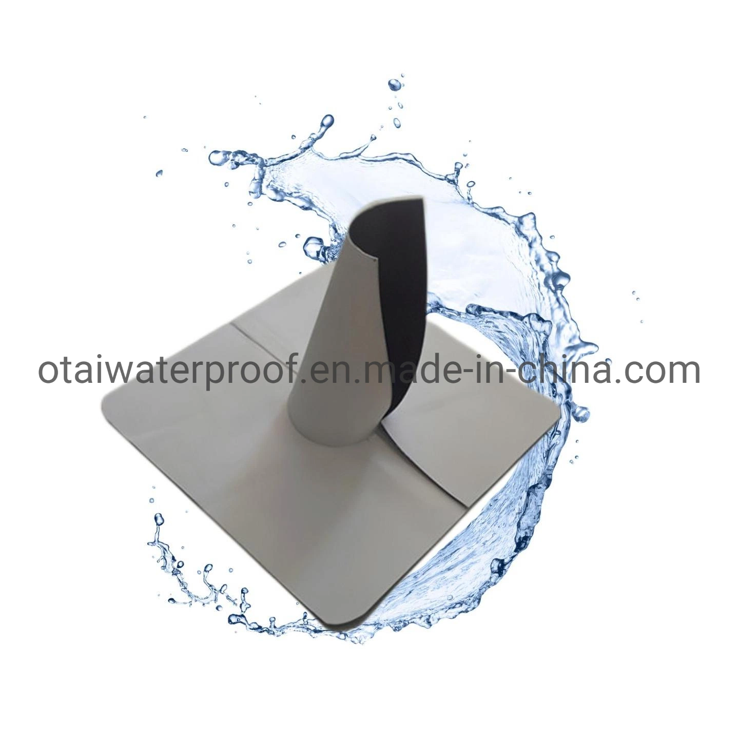 Basement Waterproofing Support Pre-Made Waterproof Flashing