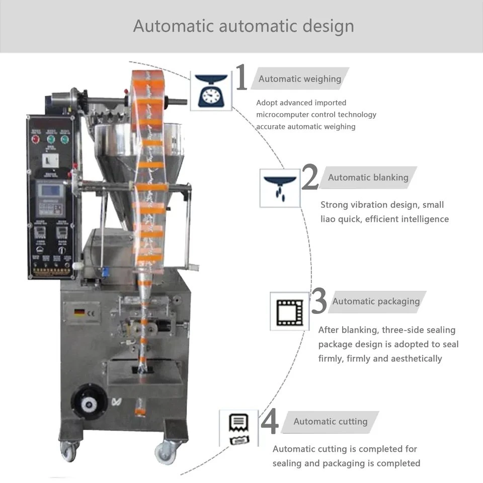 2020 Sugar Sachet Packing Machine with Volumetric Cup Granule Fill Seal Equipment