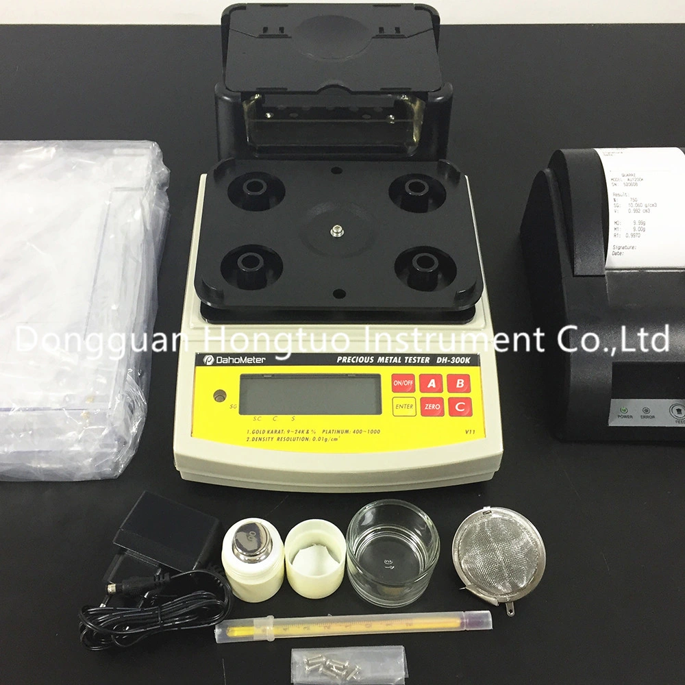 DH-3000K Popular Supplier Digital Electronic Precious Metal Analyzer, Gold Tester Handheld, Density Meter For Gold And Silver