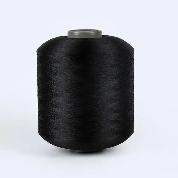 Factory Eco Friendly 100% Recycle Poly Grs DTY 150d Yarn 1/150 50g Polyester AA Grade Tshirt Yarn for Circular Knitting Socks