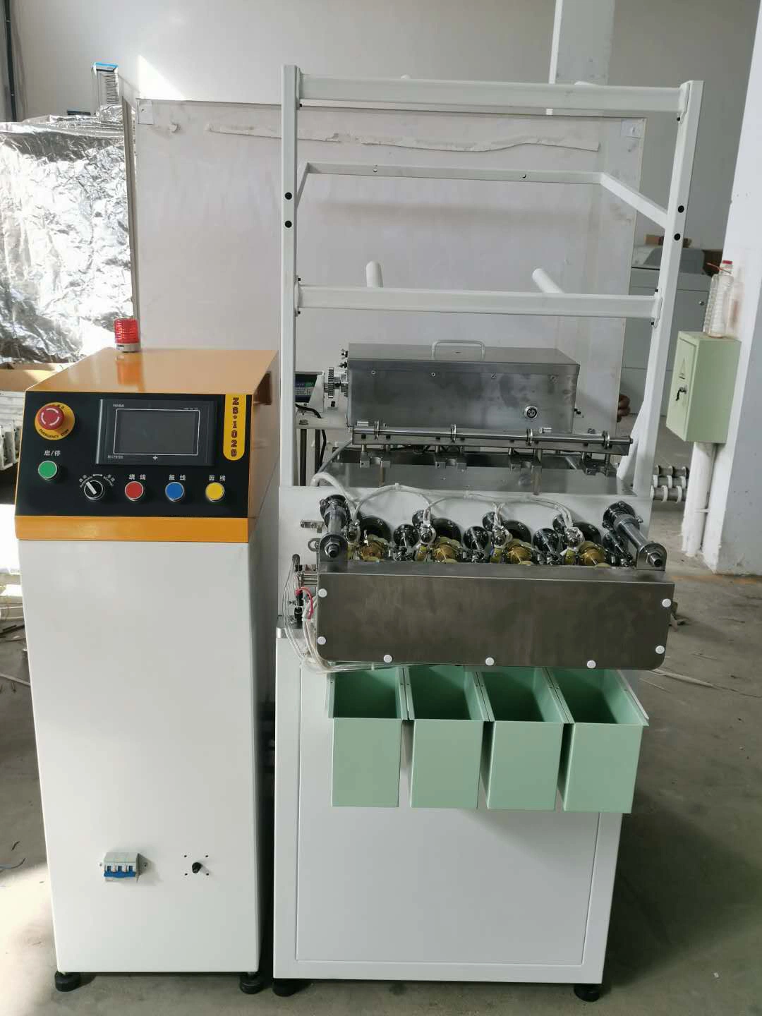 Automatic One-Time Forming Coreless Bobbin Coil Winding Machine