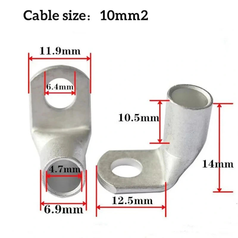 Sc10-6 Single Hole Sc Series Tin Plated Connector Electrical Copper Cable Terminals Quality Assurance Manufacturer Direct Sales