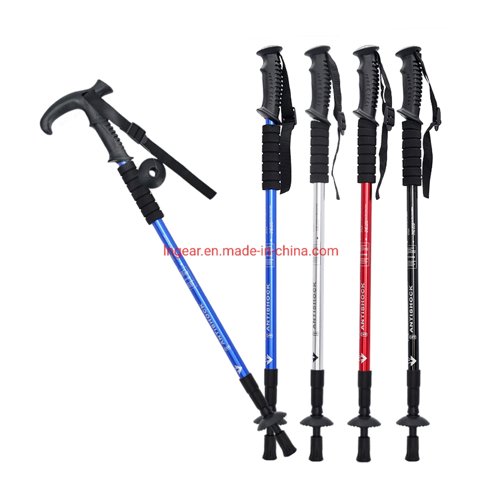 Trekking Pole Walk Stick Climb Cane for Outdoor Camping Protector Cap Tip Cover