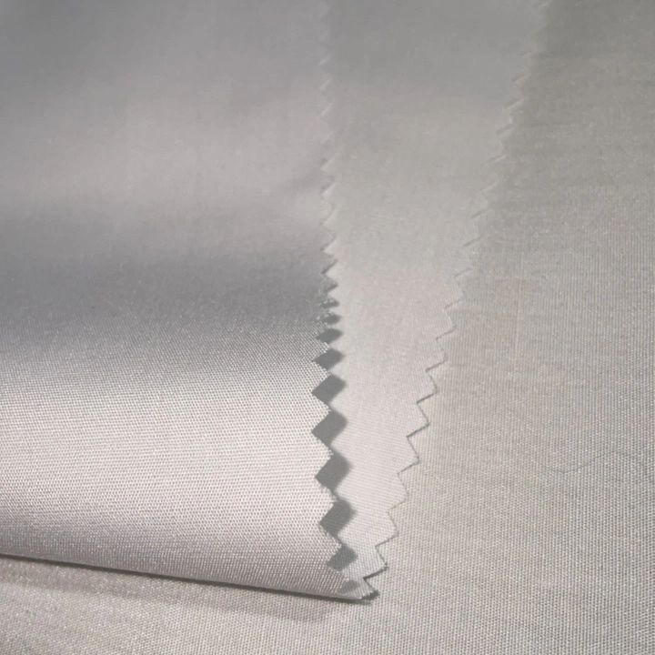 80% Polyester 20% Cotton Trueran White Poplin Fabric 45X45 133X72 White Woven Plain Weave Tc Poplin Fabrics