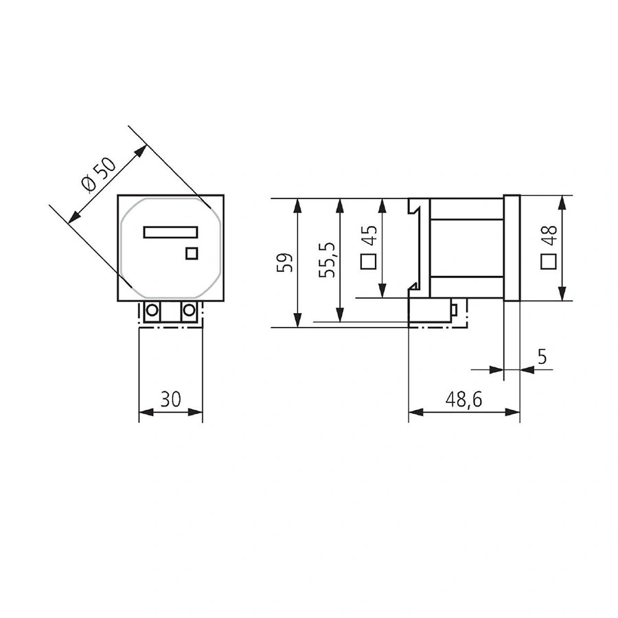 Bz142-1 Time and Light Control Timer Mechanical Hour Counter