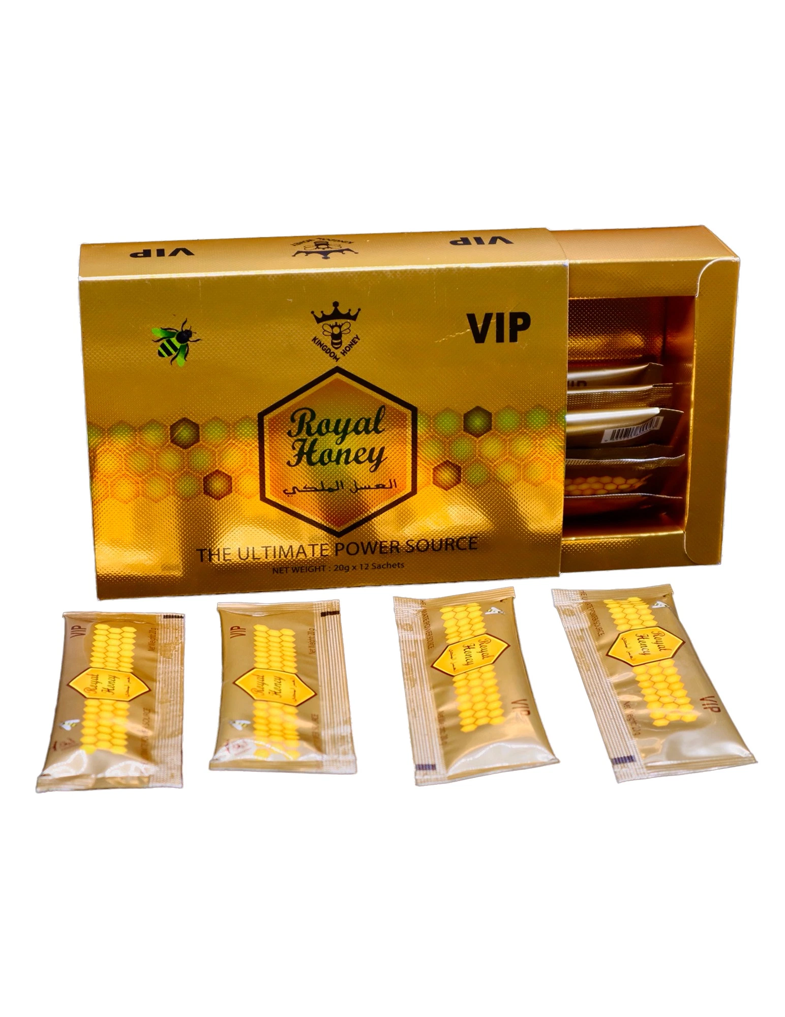 Royal Honey VIP for Strong Body and High Performance 12 Sachets