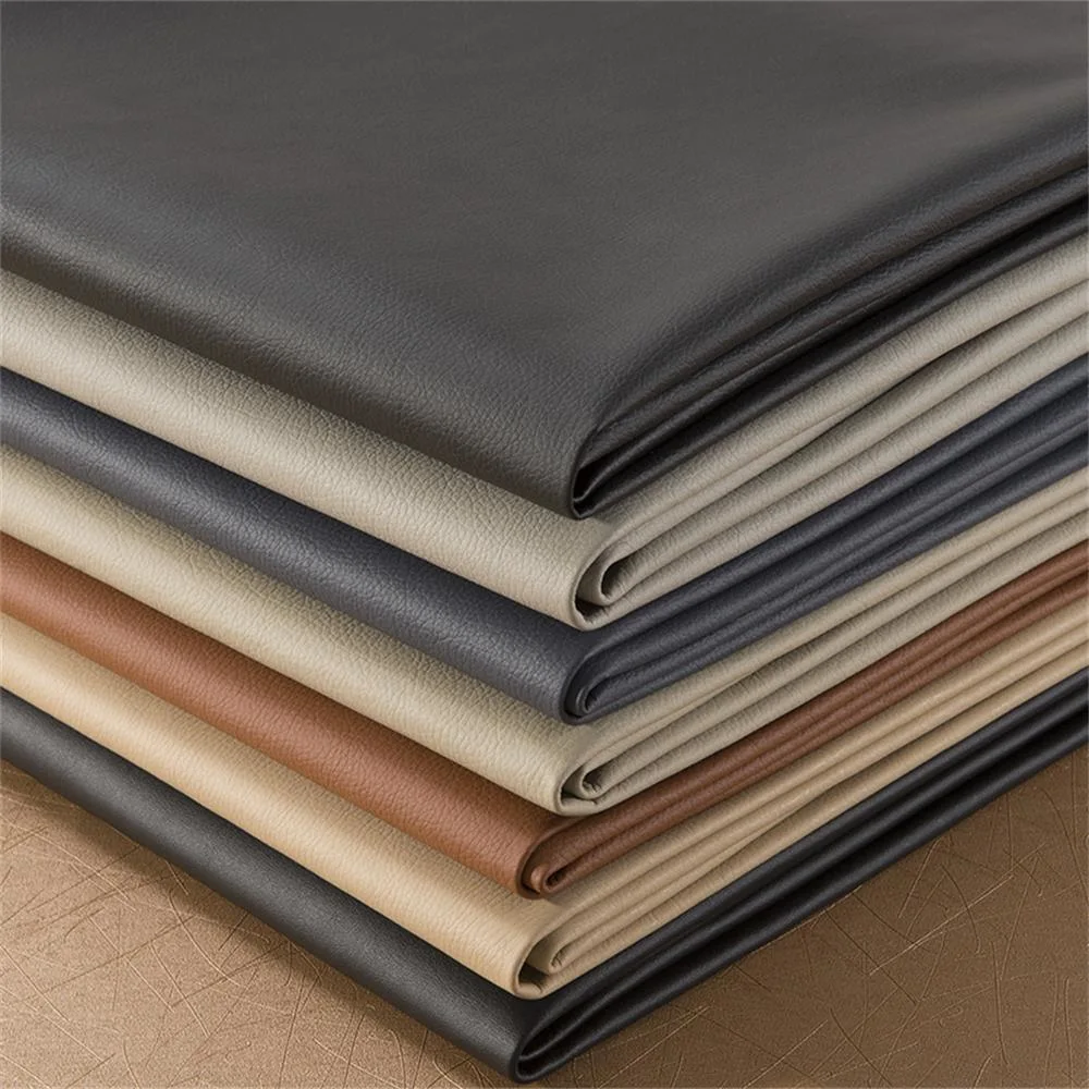 New Texture Elastic Synthetic Leather for Sofa for Car Seat for Furniture for Decoration PVC Artificial Leather Cloth Fabrics for Sofa Furniture