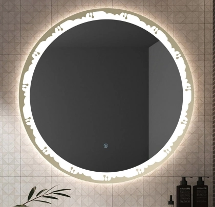 Настенное зеркало Hotel Room Мебельная повязка макияж Lighted Decor Vanity