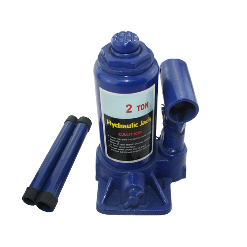 2 Ton Car Jack Blue Bottle Jack for Auto Service