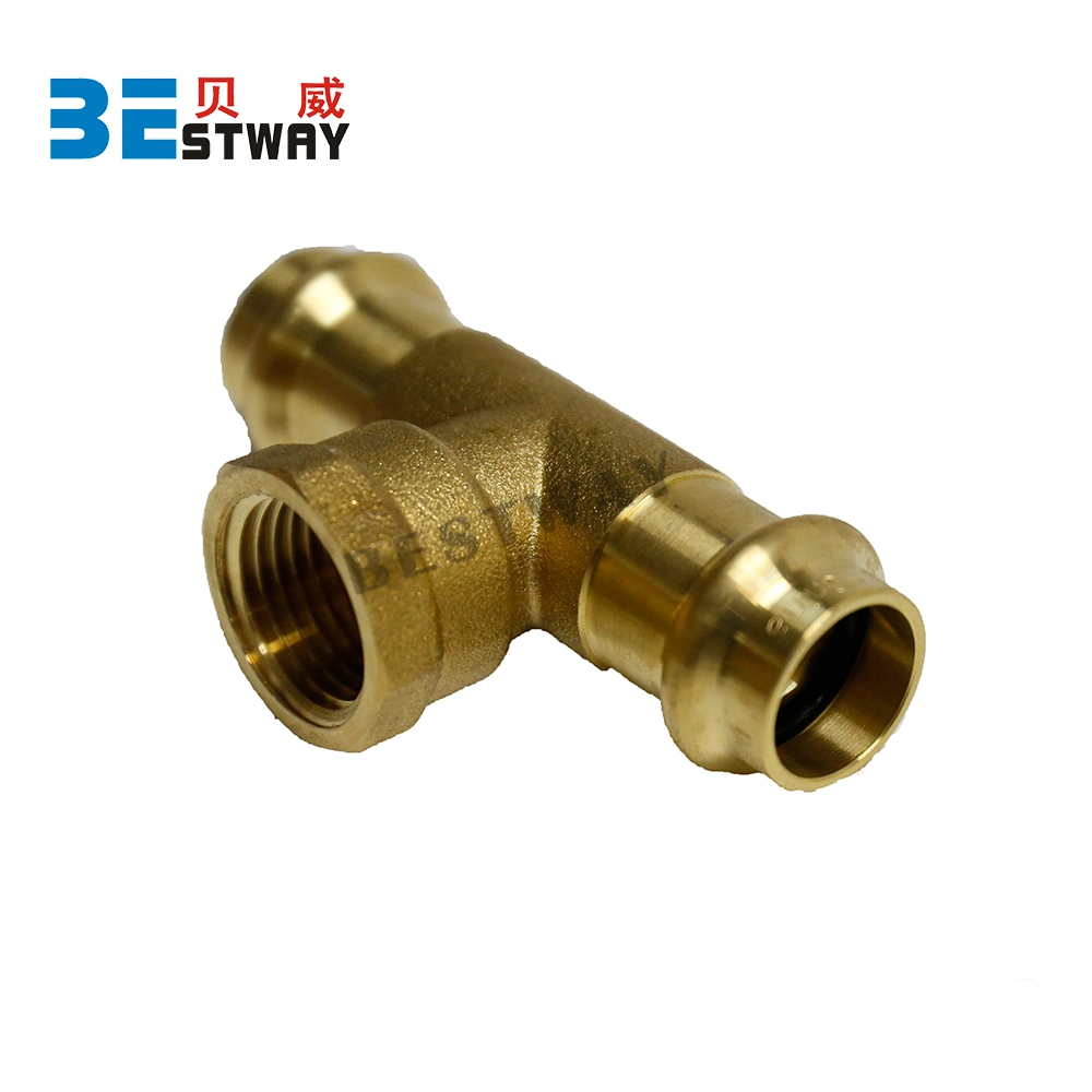 Bmag Press Tee Fittings for Water and Gas Pipe