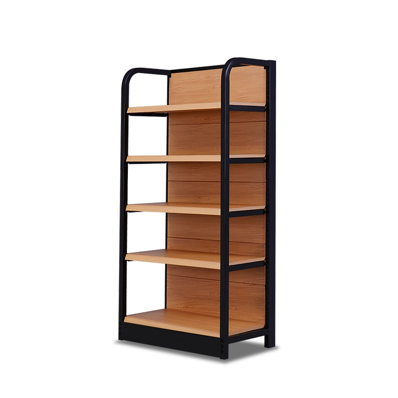 Steel Frame Storage Racks Supermarket Display Stand Bookstor Shelf Living Room Shelving