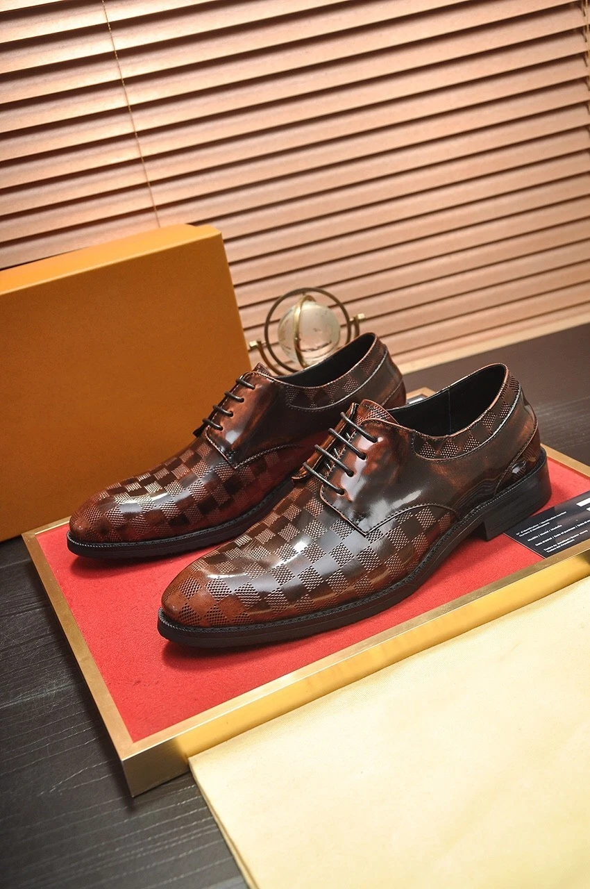 Original Shoes Quality, Wholesale/Supplier 1: 1 Replica New Men's Business Leather Shoes