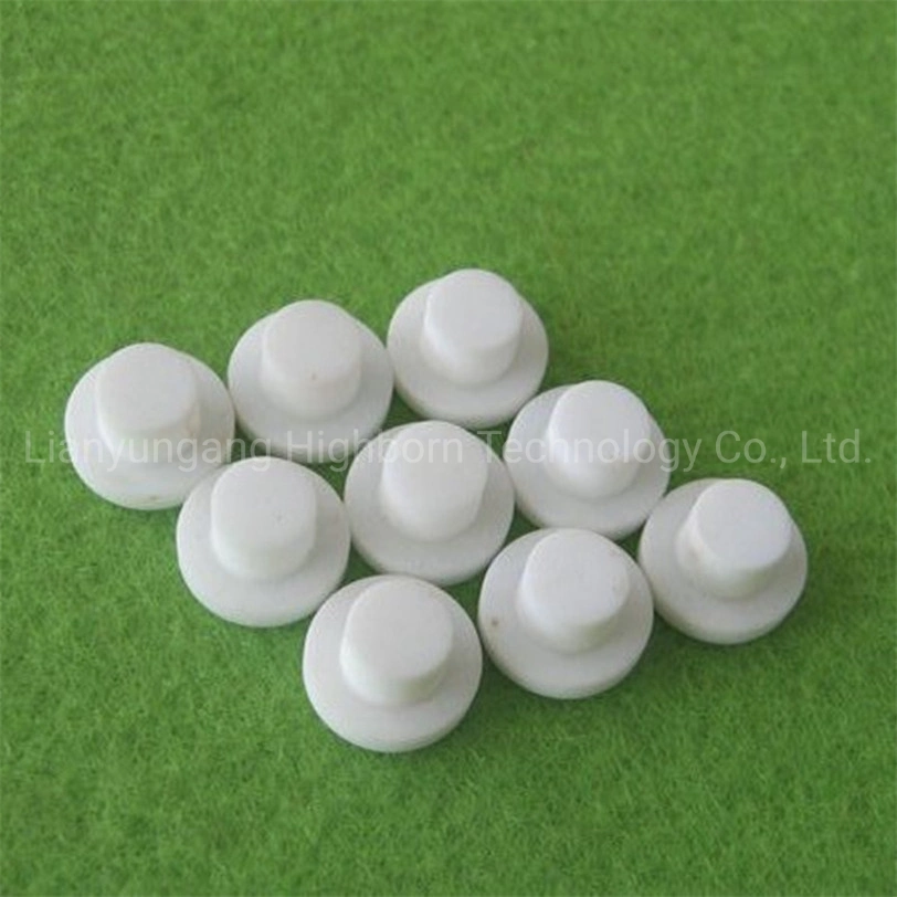 Customized White Color Macor Micalex Microcrystalline Machinable Glass Ceramic Plug with Low Density