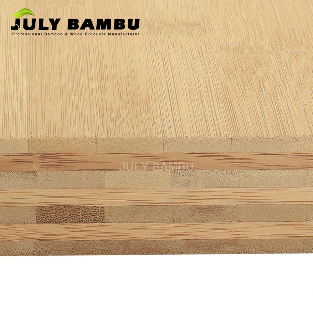 E1 9 Layers Solid Bamboo Wood Slab Table Top and Bamboo Decking Board